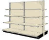 Integrates with Madix or Lozier Gondola Shelving